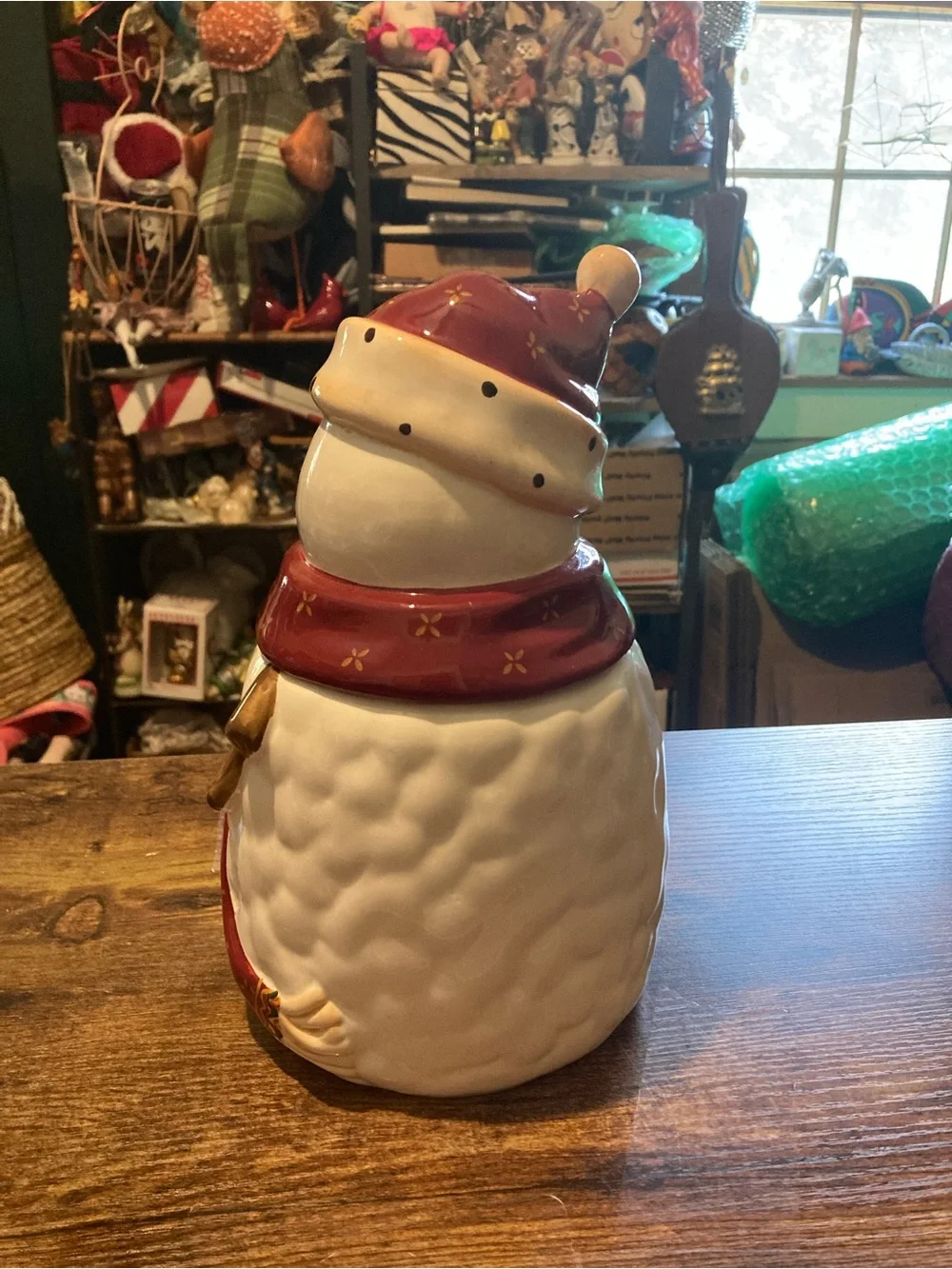 Nonni's snowman cookie jar - Picture 2 of 8